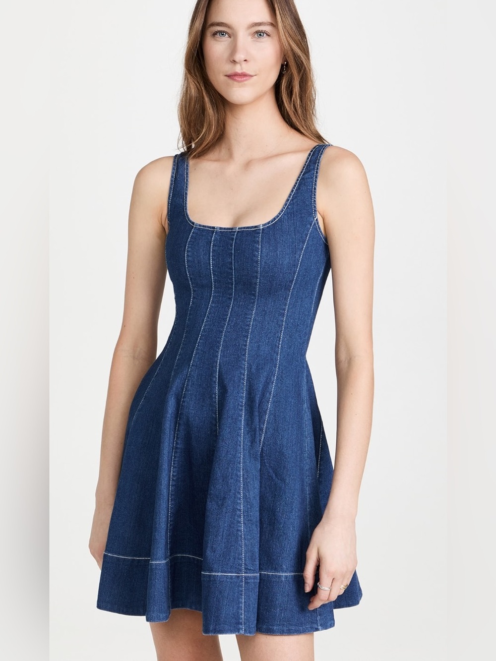NWT STAUD Mini Wells Dress